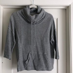 Cowl neck oversized sweater